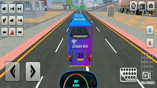 Bus Draving Simulator Game  bus simulator game  bus Draving games  King Games Play [upl. by Sherrer]