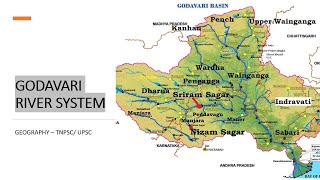 GODAVARI RIVER SYSTEM  INDIAN RIVER SYSTEM  GEOGRAPHY  TNPSC  UPSC [upl. by Glenine287]