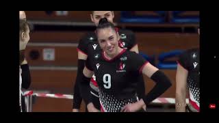 Ukraynalı voleybolcu Yuliya Gerasimovanın dans videosu viral oldu [upl. by Nodlew]