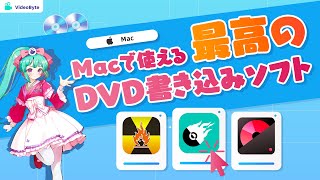 Mac向けのDVD焼く・書き込み・作成ソフトおすすめ【2024最新】 [upl. by Jemmie]