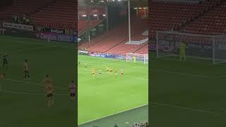 Rhian Brewster PENALTY MISS before Louie Marsh converts the followup for Sheff United vs Wrexham [upl. by Ogden]