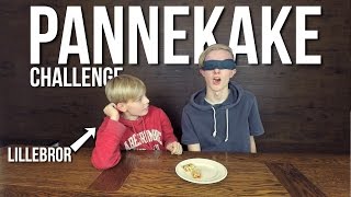 SENNEP PÅ PANNEKAKE  Pannekake Challenge w Broren min [upl. by Hidie19]