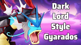 Dark Lord Style Gyarados  HolowearSkin Spotlight Pokémon UNITE [upl. by Yelda]