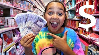 TIANA SPENDS £200 IN 10 MINUTES Toys Shopping Challenge [upl. by Nnasor]