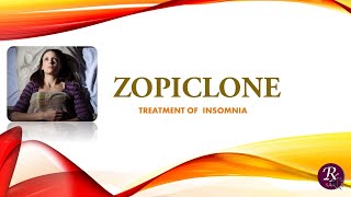 ZOPICLONE [upl. by Nahtaj259]