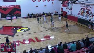 OsbornStewartsville vs Pattonsburg High School Girls JR High Basketball [upl. by Nnylkcaj]