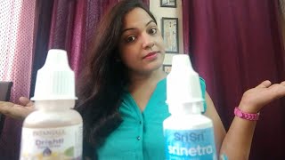 Patanjali Drishti VS Sri Sri Srinetra  EYEDROPS  patanjali vs sri sri ayurveda [upl. by Dionis]