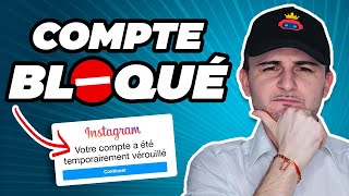 COMMENT RÉSOUDRE COMPTE TEMPORAIREMENT VEROUILLÉ SUR INSTAGRAM 2023 [upl. by Donadee193]