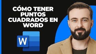 Cómo Tener Puntos De Viñeta Cuadrados En Microsoft Word  Guía Paso A Paso  Tutorial De MW [upl. by Salokkin263]