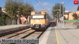 MontcadaRipollet R3  Rodalies Barcelona  Renfe 447 [upl. by Gilud]