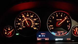 Bmw 330e f30 2017 hybrid acceleration 0140 kmh 085 mph [upl. by Aisyram868]