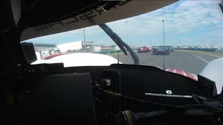 2023 Daytona 24h  06 Porsche 963 Onboard in Heavy Traffic [upl. by Jordans188]