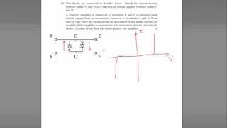 Oxford PAT 2014 Q16 diodes [upl. by Vittorio]