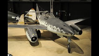 Me 262 quotSchwalbequot video walk around USN and USAF museums [upl. by Nira139]