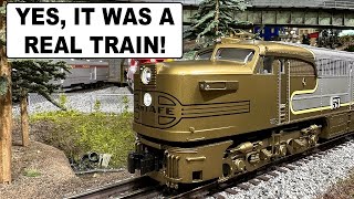 Lionels Santa Fe Gold Bonnet O Gauge Train Set I Finally Got One [upl. by Odnomyar]