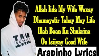 LIIL BALIIL HEES CUSUB GOOD WIFE 2020 XAASKIISA U QAADAY WITH LYRICS [upl. by Yrahk]