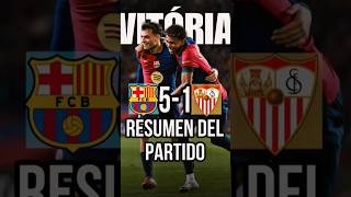 Resumen barcelona vs sevilla fcbarcelona sevilla laliga futbol barcelona barca fcb [upl. by Akeit]