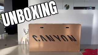 Canyon Grizl CF SL7 2023 in Sencha Burst  UNBOXING [upl. by Syck353]