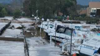 inondation La londe les Maures le 19012014 [upl. by Sherfield]