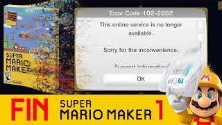 LOS ÚLTIMOS MINUTOS de MARIO MAKER 1 Servidores Apagados de WiiU ❌  ZetaSSJ [upl. by Nepets]