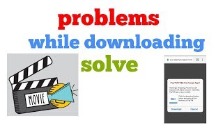 Solve movie downloading problems [upl. by Vine]