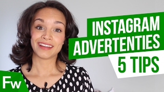 Adverteren op Instagram 5 tips in 1 minuut  Frankwatching [upl. by Ciapha857]