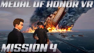 Medal of Honor VR Above and Beyond  Mission 4 Gameplay  OculusMeta Quest 2 streamed from PC [upl. by Zak]