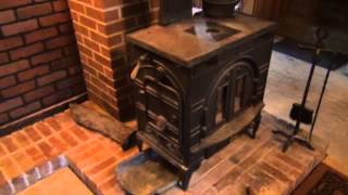 Consolidated Dutchwest Woodstove FA264CCL Operating Techniques Part 2 of 3 [upl. by Morissa]