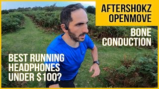 Aftershokz Openmove review  Best value bone conduction headphones  vs Aeropex Titanium AirPods [upl. by Aslam344]