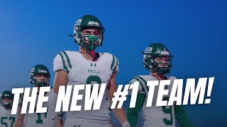 Pella Asserts Themselves as 1 in the Class  Pella vs BondurantFarrar Iowa HS Football Highlights [upl. by Ahtnammas127]