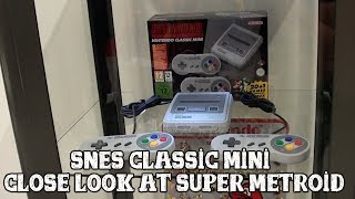 SNES Classic Mini Close look Super Metroid [upl. by Anneirda628]