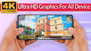 Pubg 4K ultra HD graphics Setting for all Devices [upl. by Negris92]