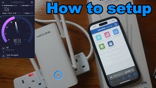 WAVLINK AERIAL D6X WiFi 6 AX3000 Extender How to Setup amp Review [upl. by Cini904]