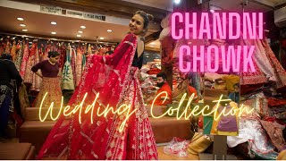 DESIGNER Lehengas in Chandni Chowk Delhi  Bridal amp Nonbridal lehengas  Sarees [upl. by Halyhs]