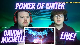 Davina Michelle  The Power of Water  First SemiFinal  Eurovision 2021  Reaction [upl. by Ulita]