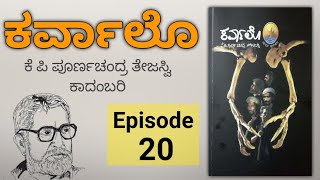 Episode 20  Karvalo kannada novel Audio  K P Poornachandra Tejaswi  ಕರ್ವಾಲೊ ಆಡಿಯೋ [upl. by Armando528]