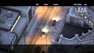 Grand Theft Auto V GTA 5 Police Chopper Surveillance [upl. by Treacy]