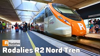 R2 Nord Tren  Rodalies de Catalunya  Viaje completo [upl. by Vescuso]