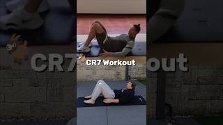 Cristiano Ronaldo WORKOUT Routine  🔥🐐 workout cristianoronaldo ronaldo cr7 pushups abs goat [upl. by Lyell]