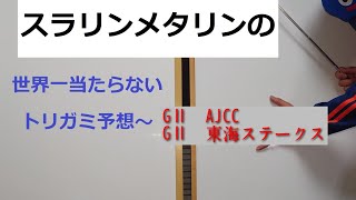 【AJCC、東海ステークス】スラリンメタリンの世界一当たらないトリガミ予想〜【2024年1月第3週】競馬予想 AJCC東海ステークス [upl. by Anina]