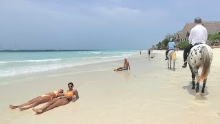 Nungwi Beach Walk Zanzibar Island Tanzania shortvideo [upl. by Blandina664]