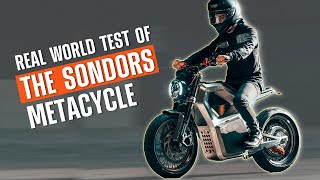 Unleashing the Power Real World Test of the Electric Sondors Metarcycle fastreviews [upl. by Elleneg974]