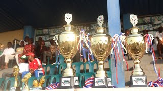 KG DELTA MILAN EMERGES CHAMPION OF DPETERSON UNDER 17 FOOTBALL TRIALTOURNAMENT  AGBOR STADIUM [upl. by Aciraj]