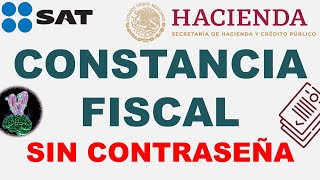 Constancia de situación fiscal [upl. by Rivers]