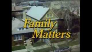 אריזה משפחתית Family Matters 19891998 [upl. by Spalding660]