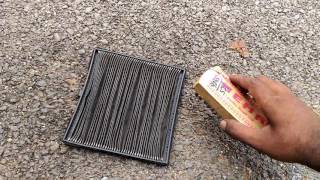 How To CleanReplace Air Conditioner Filter In Hundai Xcent [upl. by Avla]