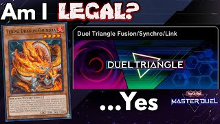 The BEST Decks for DUEL TRIANGLE Event Fusion Synchro AND Link [upl. by Eirena]