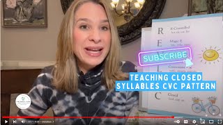 Master Your Lesson Plans Teaching Closed CVC Syllables from Orton Gillingham Coaching [upl. by Ot]