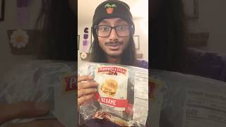 Minute Review Pepperidge Farm  Sesame Hamburger Buns [upl. by Annyahs]