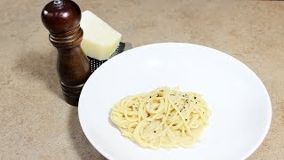 SPAGHETTI CACIO E PEPE RICETTA ORIGINALE ROMANA  FoodVlogger [upl. by Attena208]